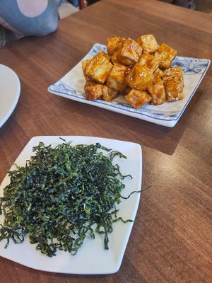 Seaweed and Caramel Tofu at Lotus Plant Based Kitchen in Manchester
