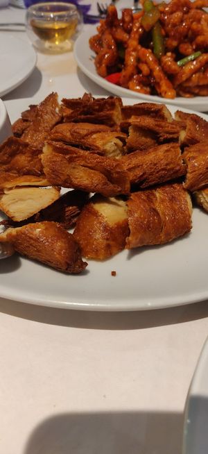 Bbq duck at Lotus Plant Based Kitchen in Manchester