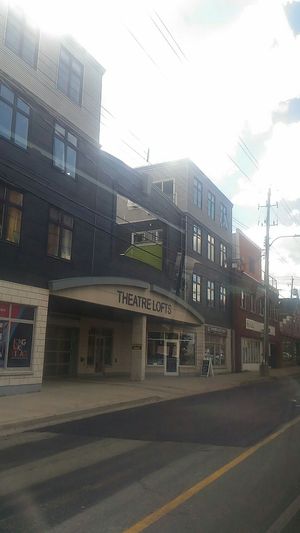 Outside at The Nook on Gottingen in Halifax