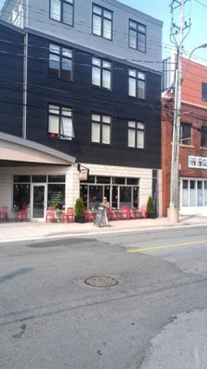 Outside at The Nook on Gottingen in Halifax