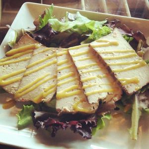 Smoked tofu at The Nook on Gottingen in Halifax