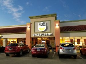 outside at The Local in Naples