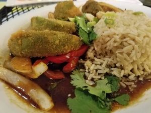 Kung Pao avocado  at The Local in Naples