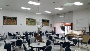 Inside at Govinda Restaurant in Auckland