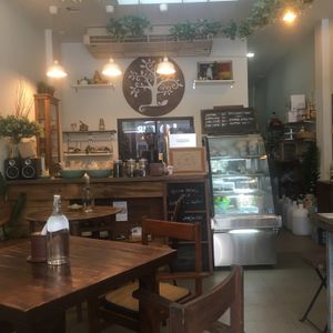 inside1 at June's Art Cafe in Koh Samui