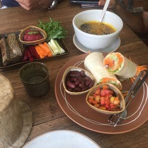 food at June's Art Cafe in Koh Samui