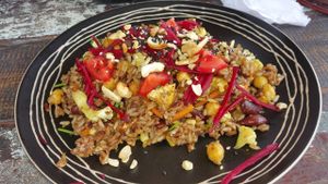 Rice  at June's Art Cafe in Koh Samui