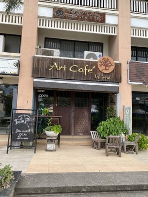   at June's Art Cafe in Koh Samui