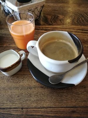 Coffee at June's Art Cafe in Koh Samui