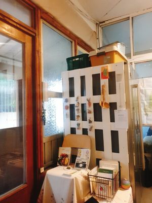 Interior at Nayuta Cafe in Busan