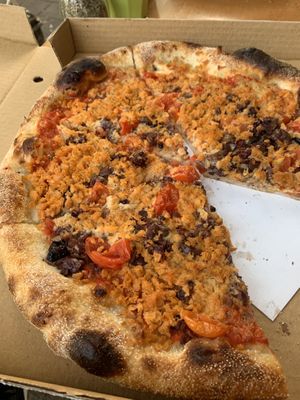 Vuna: their Tuna version. So good it is disturbing!   at Hatool HaYarok - The Green Cat in Tel Aviv