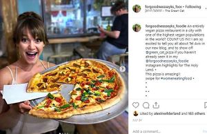 two types of heaven at Hatool HaYarok - The Green Cat in Tel Aviv