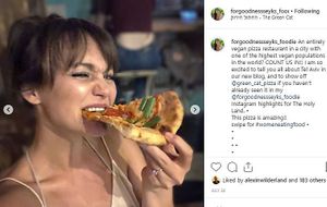 this could be you if you go to The Green Cat at Hatool HaYarok - The Green Cat in Tel Aviv