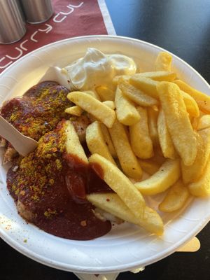 Currywurst   at Curry Cult in Sachsen