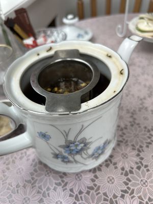 first tea  at Queens tea room in Noord-holland