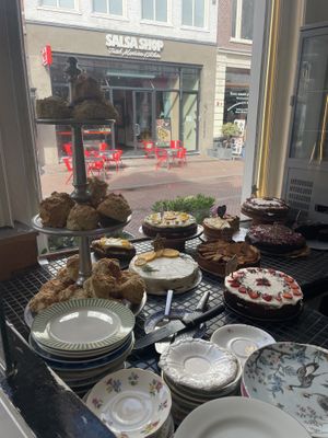   at Queens tea room in Noord-holland
