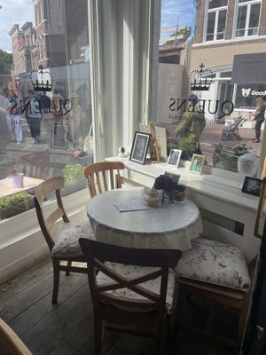   at Queens tea room in Noord-holland
