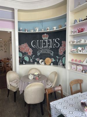   at Queens tea room in Noord-holland