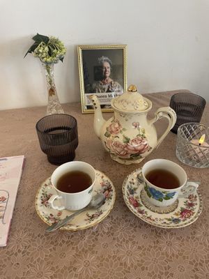   at Queens tea room in Noord-holland
