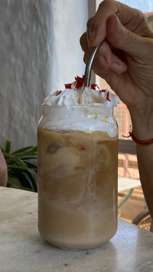 Yes, pleasee  at Conscious Cafe in Auroville