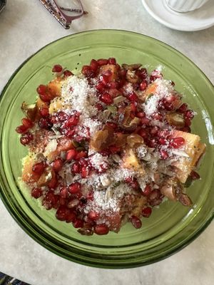 Fruit Bliss Bowl  at Conscious Cafe in Auroville