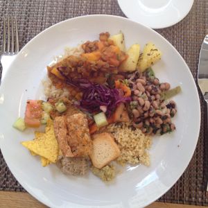 buffet deliciousness  at Cultura Dos Sabores in Porto