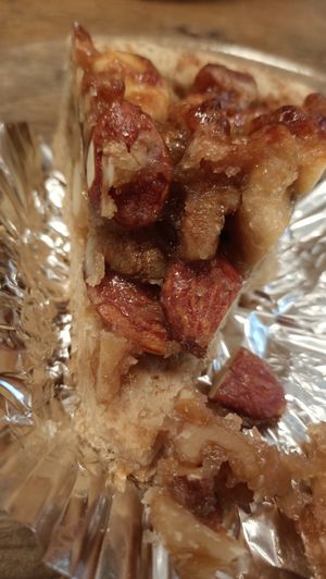 Nut tart at Ohisamaya in Sendai