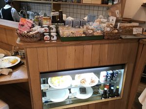 the counter  at Ohisamaya in Sendai