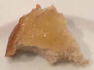 amazing bread with homemade pear jam at Ohisamaya in Sendai