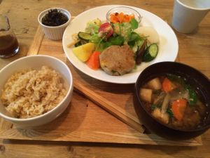 Dinner set at Ohisamaya in Sendai