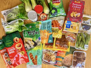 Small selection of their wide offer  at Lelego Market in Illes Balears