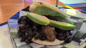 Arepa Vegana at VeneBites in Tallahassee