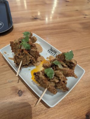 Mushroom Skewer  at Fava Tonka — Time Out Market Porto in Porto