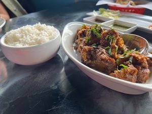 Aloo Gobi at Flavors of India in Amarillo