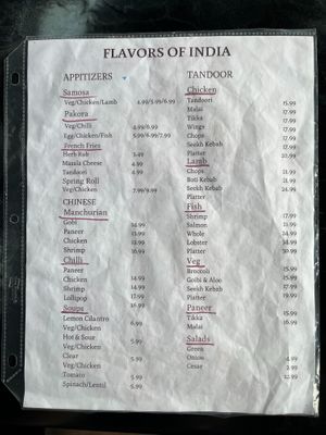  at Flavors of India in Amarillo