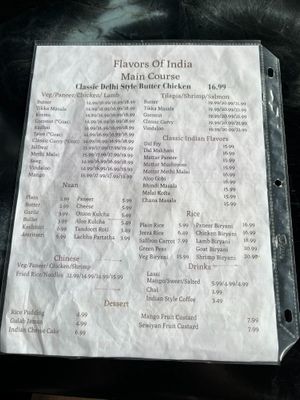  at Flavors of India in Amarillo