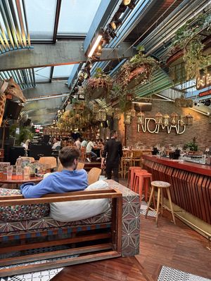   at Nomad Sky Bar in București