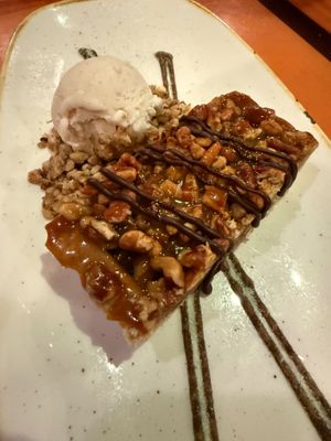 Pecan Pie Tart at Boatwright's Dining Hall in Lake Buena Vista