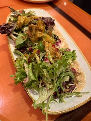 Jambalaya Farro Salad at Boatwright's Dining Hall in Lake Buena Vista