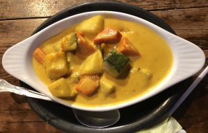 Yellow curry  at Thai Vegan - Marina in Marina Del Rey