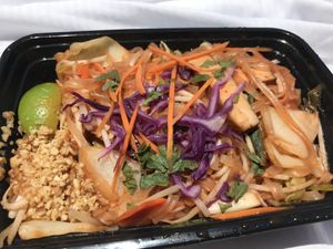 Vegan Pad Thai at Thai Vegan - Marina in Marina Del Rey