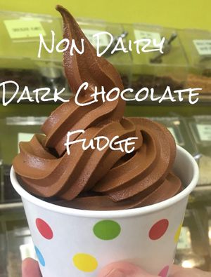 Dark Chocolate Fudge  at Oh My Yogurt in Lodi