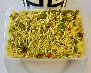 Vegetable pulao  at Goa Portuguesa - Jumeirah Lake Towers in Dubai