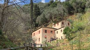Monastery at L'Eremo - Rifugio escursionistico nel Parco di Portofino in Liguria