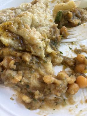 Vegan double   at Lena's Roti & Doubles in Regional Municipality Of Halton