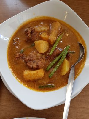 Vegan ‘Lamb’ Curry at Rumours Kopitiam in Glasgow
