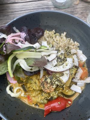Buddha bowl   at Moehren Milieu Eco Cafe in Mainz