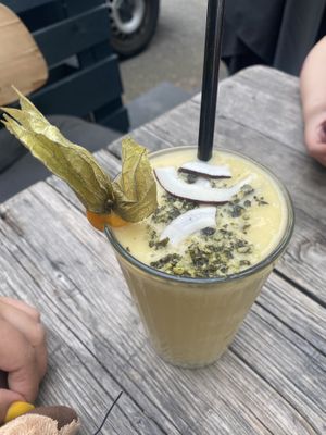 Landei smoothie   at Moehren Milieu Eco Cafe in Mainz