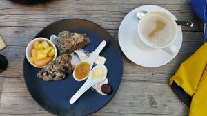 Britisches Frühstück (British Breakfast) at Moehren Milieu Eco Cafe in Mainz