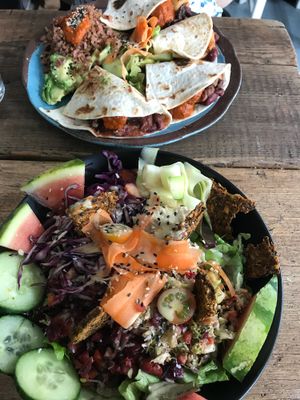 Lunch Bowls at Moehrenmilieu at Moehren Milieu Eco Cafe in Mainz